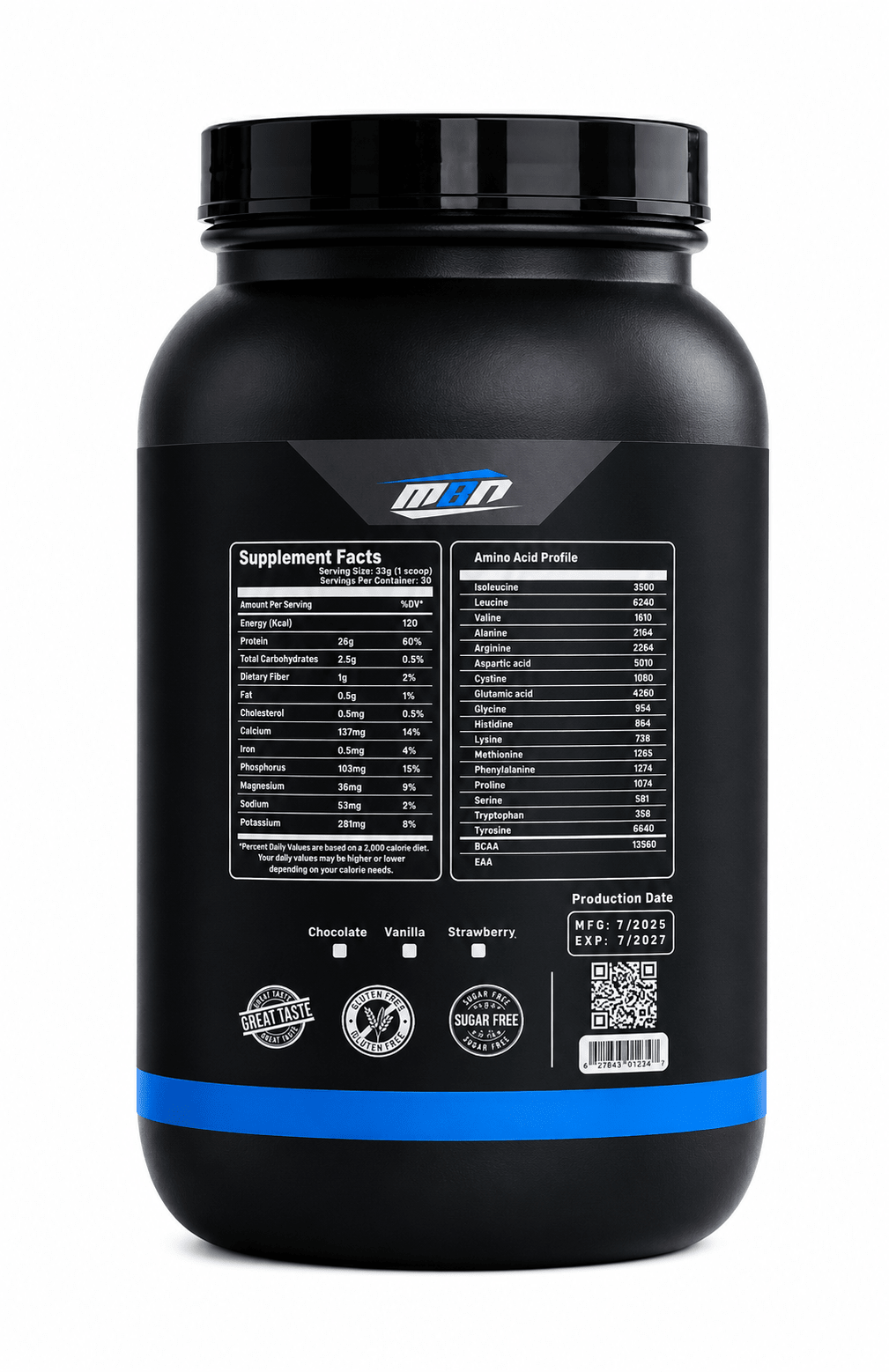 Premium Whey Isolate Gold — 1kg (30 scoops)