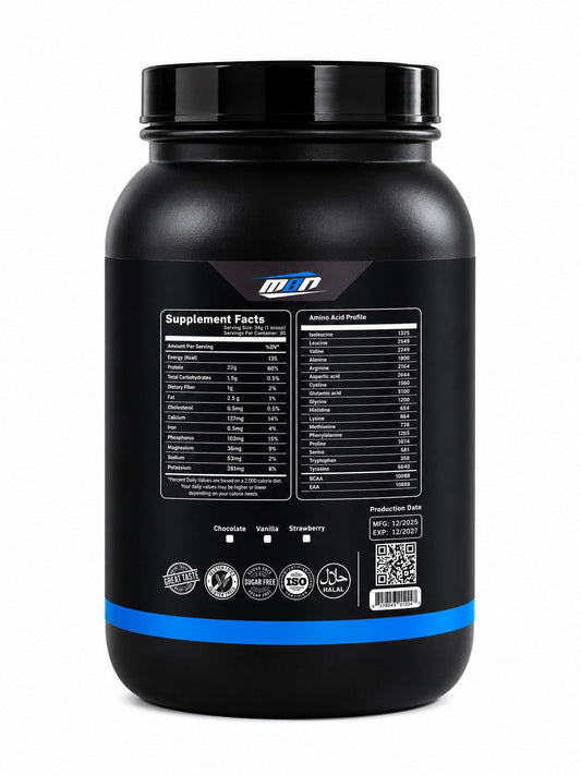 Premium Whey Concentrate — 1kg (30 scoops)