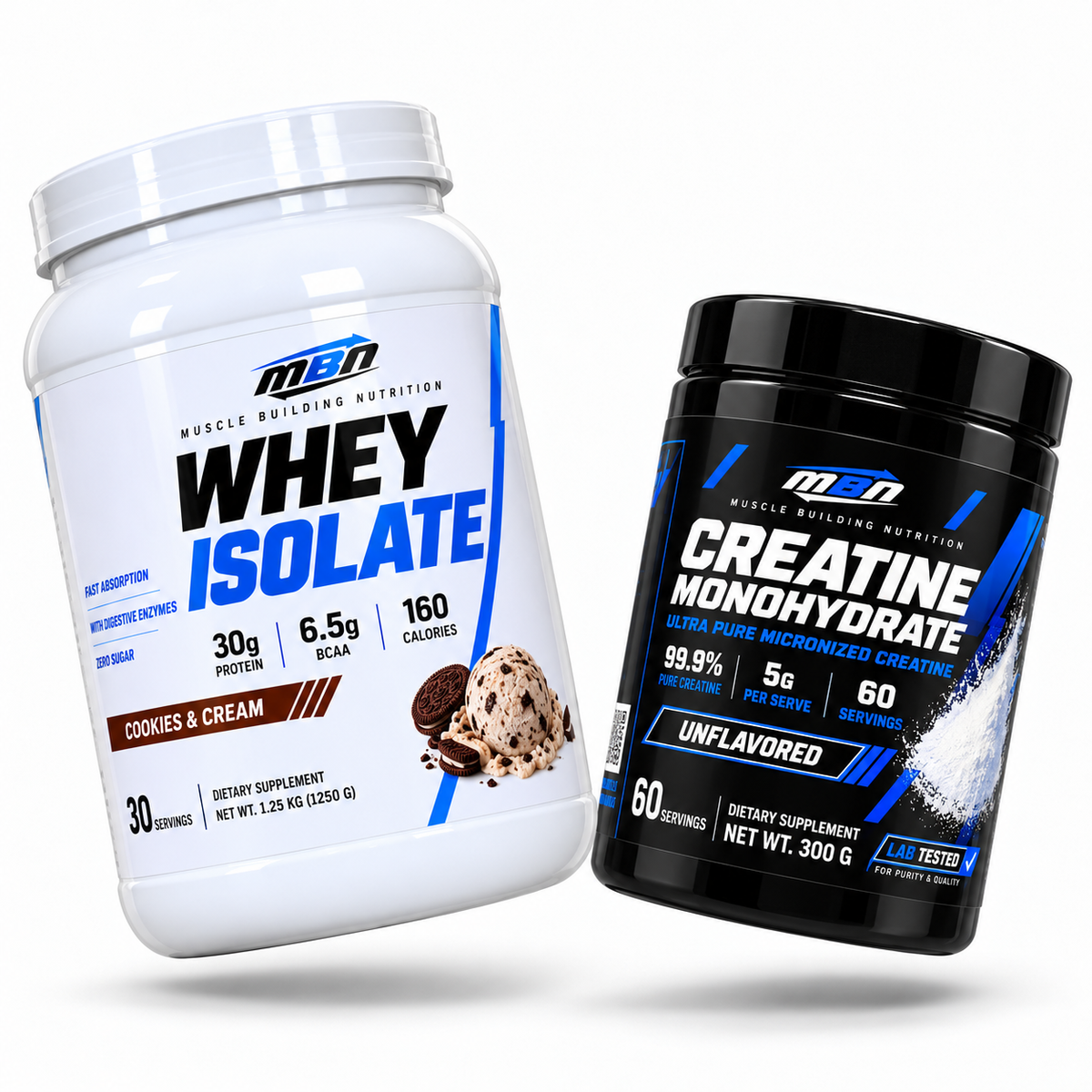 Whey Protein Isolate + Creatine Bundle