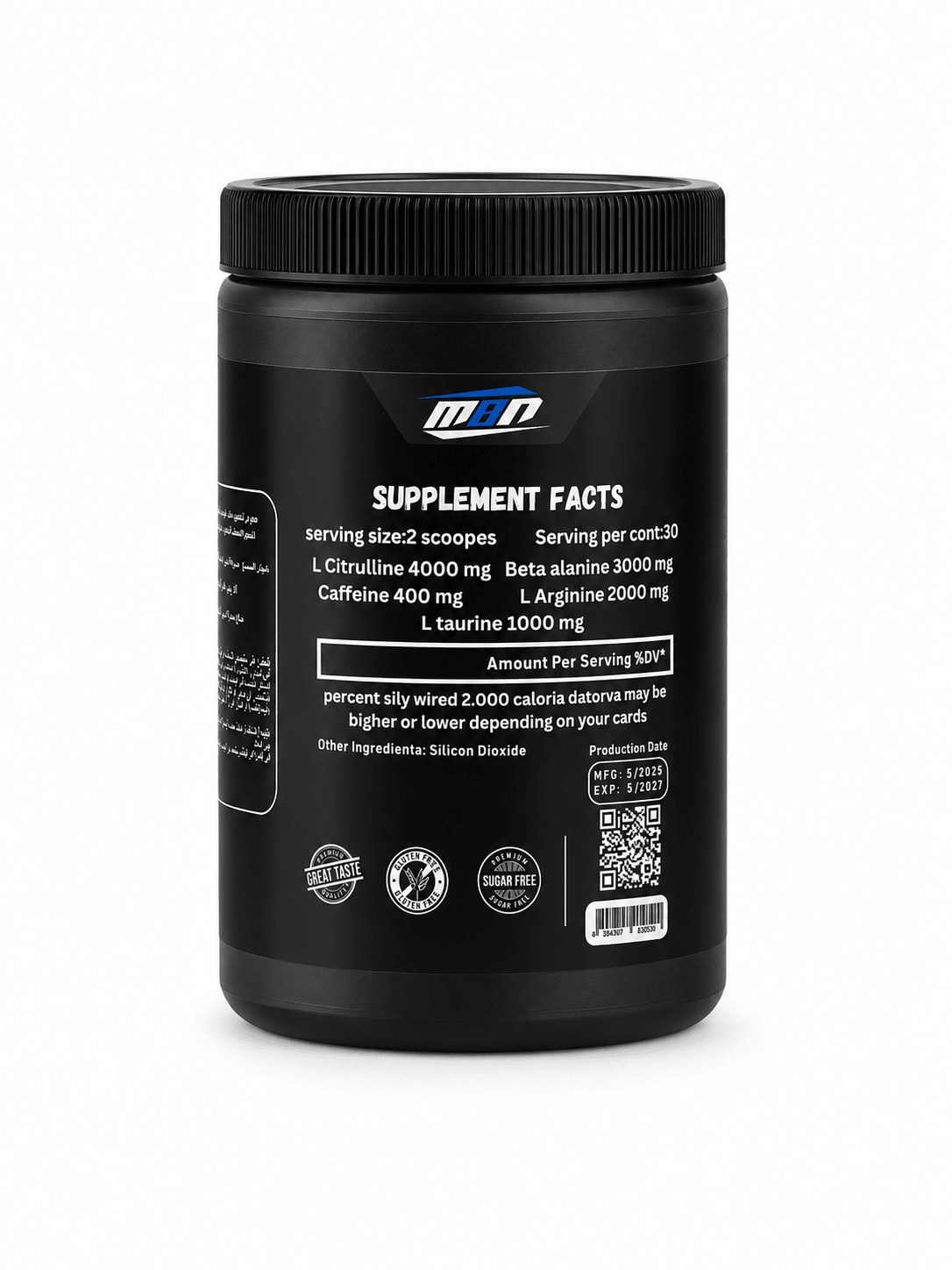 Pre-Workout — 300g (60 scoops)