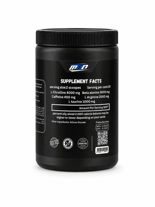 Pre-Workout — 300g (60 scoops)