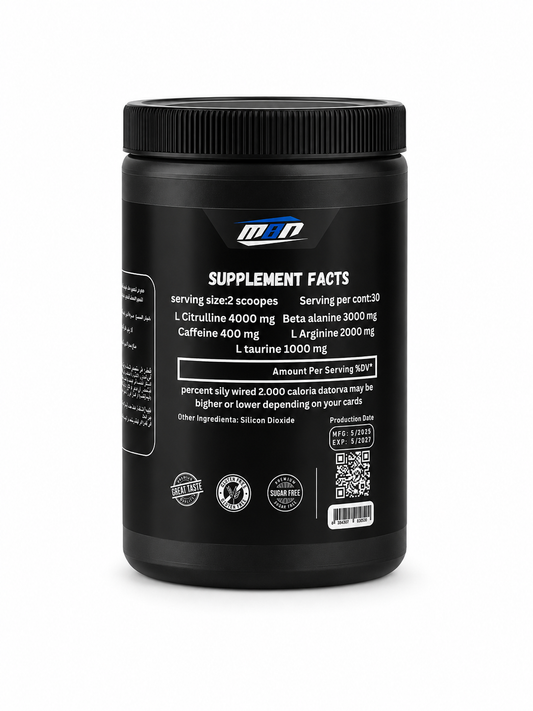 Pre-Workout — 300g (60 scoops)