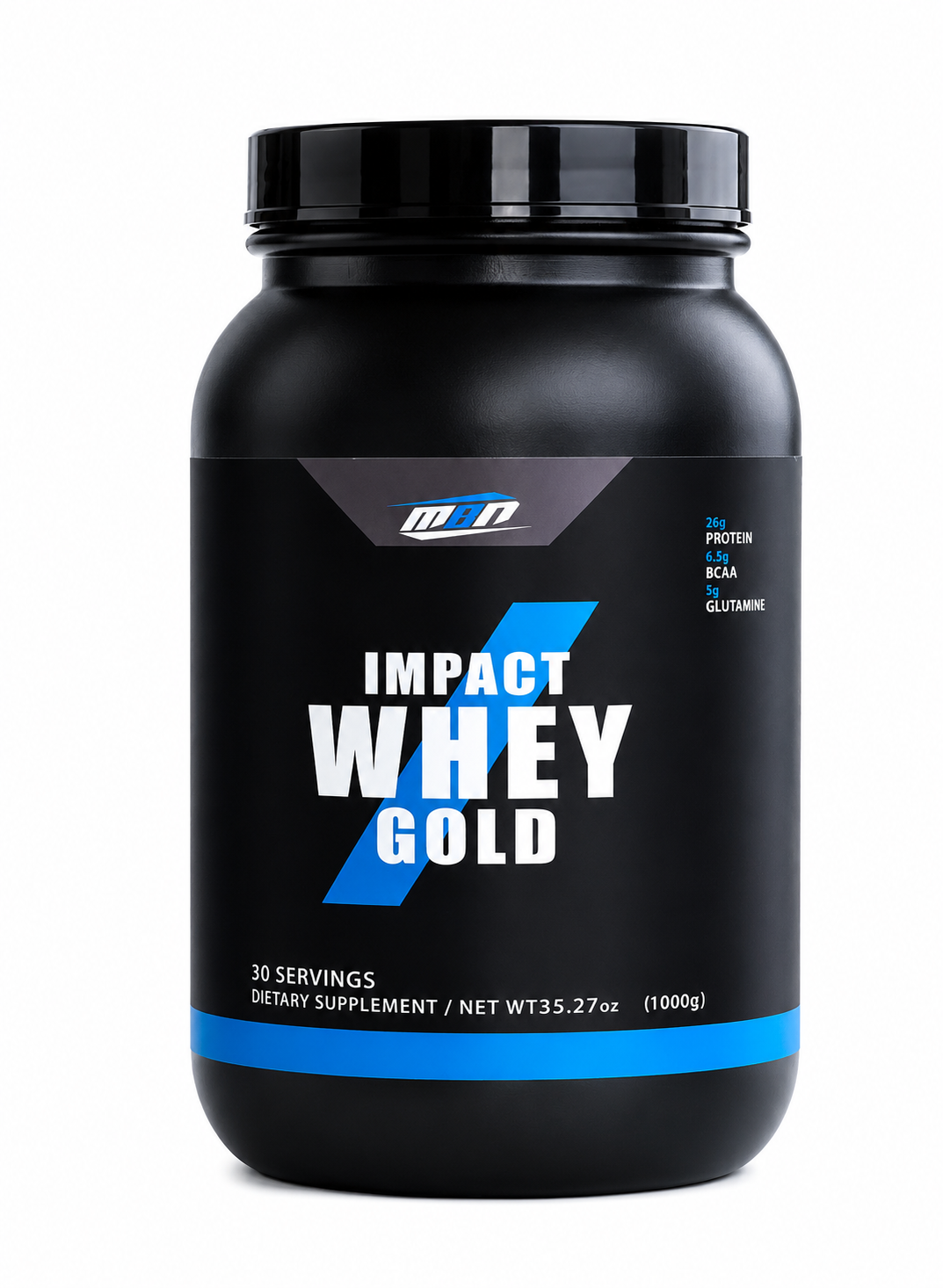 Premium Whey Isolate Gold 1kg - Muscle Building Nutrition Egypt