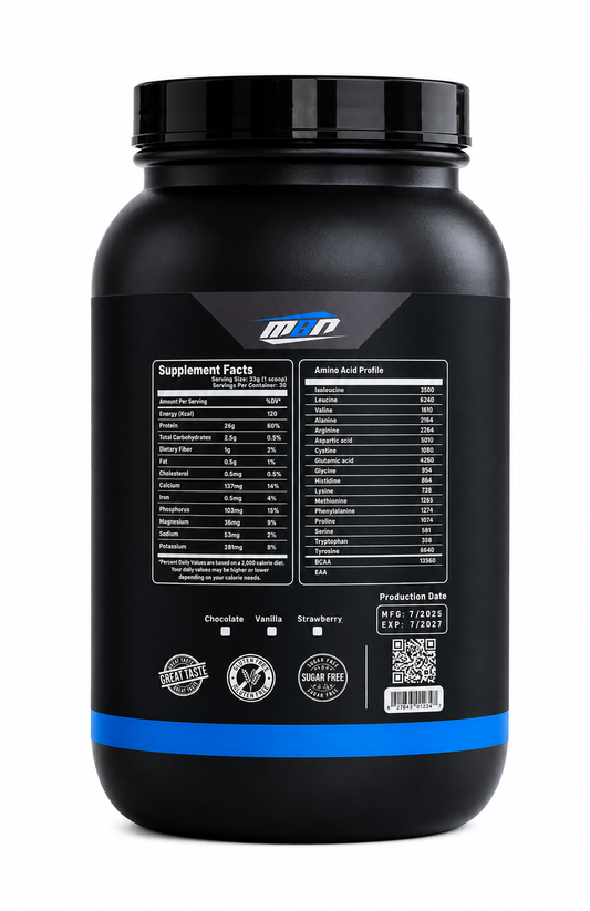 Premium Whey Isolate Gold — 1kg (30 scoops)
