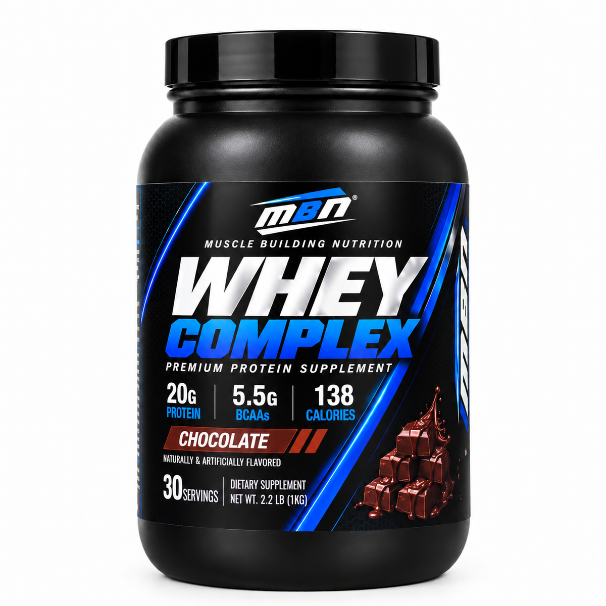 Whey Protein Complex — Chocolate — 1kg (30 servings)