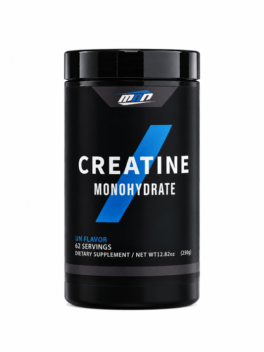 Creatine Monohydrate — 99.9% Pure 250g (62 scoops)