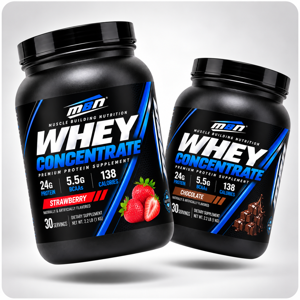 2x Whey Protein Concentrate Bundle