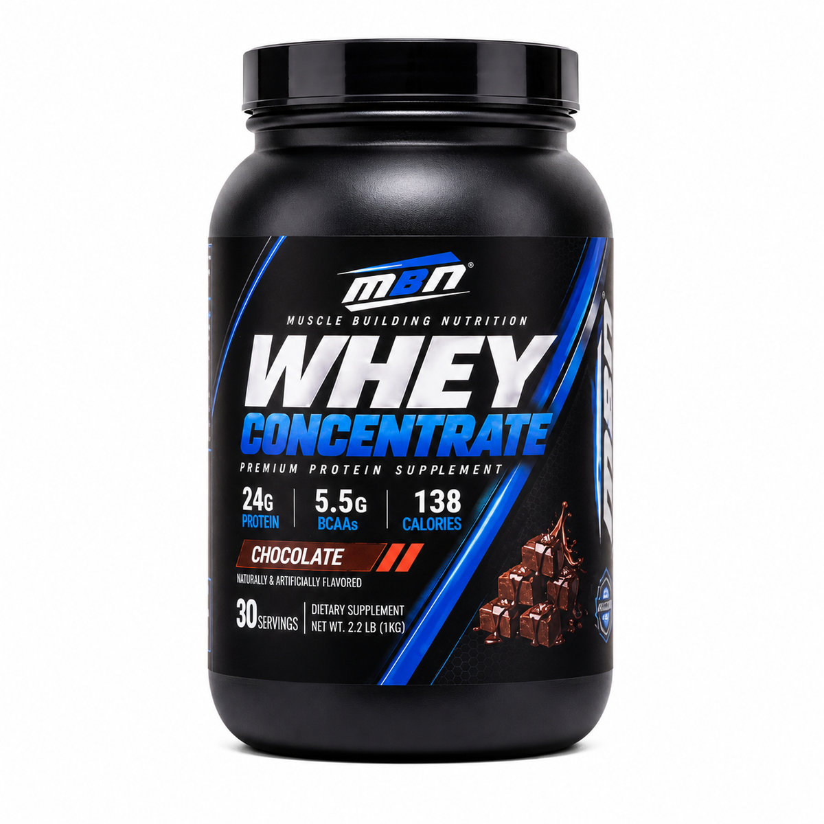 Whey Protein Concentrate — 1kg (30 servings)