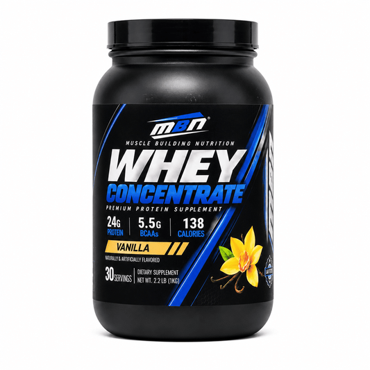 Whey Protein Concentrate — 1kg (30 servings)