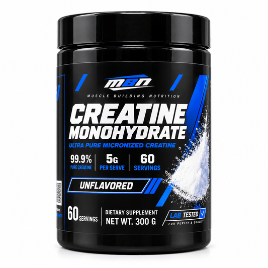 Creatine Monohydrate — 99.9% Pure 300g (60 servings)