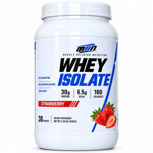 Whey Protein Isolate — 1.25kg (30 servings)