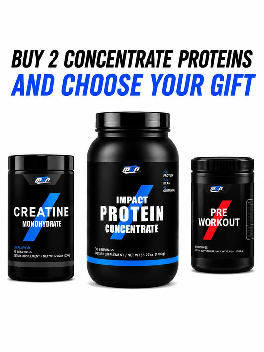 Buy 2 Whey Concentrate, Get 1 FREE Gift